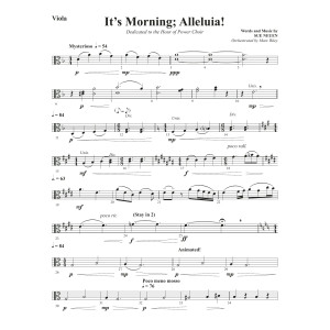 It's Morning Alleluia! - Viola