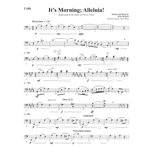 It's Morning Alleluia! - Cello