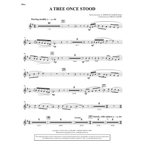 A Tree Once Stood - Oboe