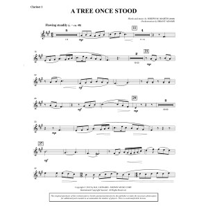A Tree Once Stood - Bb Clarinet 1