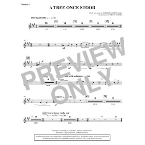 A Tree Once Stood - Bb Trumpet 1