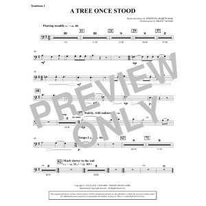A Tree Once Stood - Trombone 1