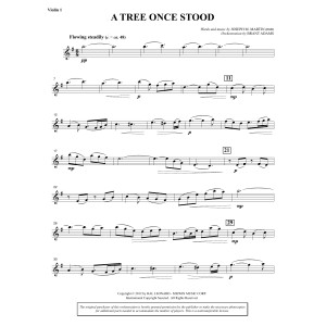 A Tree Once Stood - Violin 1