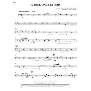 A Tree Once Stood - Cello