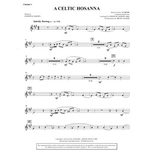 A Celtic Hosanna - Bb Clarinet 1