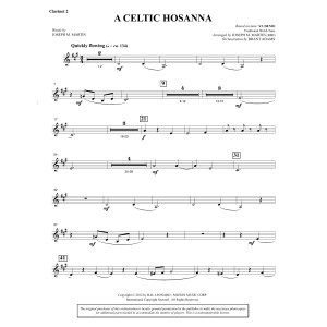 A Celtic Hosanna - Bb Clarinet 2
