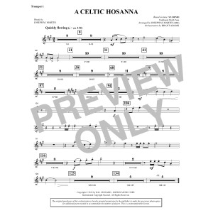 A Celtic Hosanna - Bb Trumpet 1