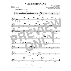 A Celtic Hosanna - Bb Trumpet 2