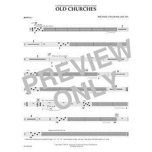 Old Churches - Aux. Percussion 1