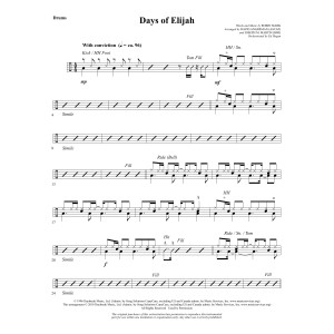 Days of Elijah (arr. David Angerman) - Drums