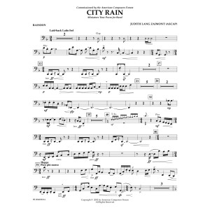 City Rain - Bassoon