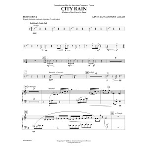 City Rain - Percussion 2
