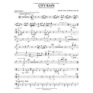 City Rain - Percussion 4