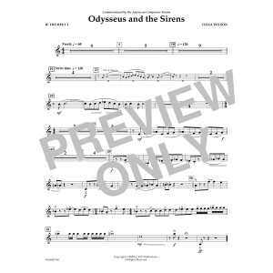 Odysseus and the Sirens - Bb Trumpet 1