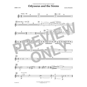 Odysseus and the Sirens - F Horn 1