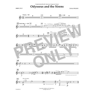 Odysseus and the Sirens - F Horn 2