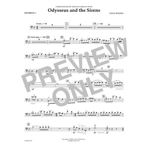 Odysseus and the Sirens - Trombone 2