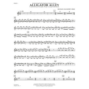 Alligator Alley - Oboe 1