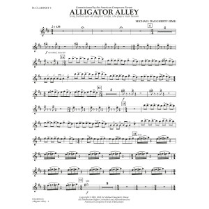 Alligator Alley - Bb Clarinet 1
