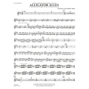 Alligator Alley - Bb Clarinet 3
