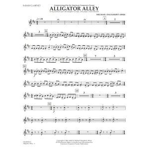 Alligator Alley - Bb Bass Clarinet