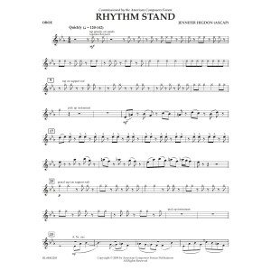 Rhythm Stand - Oboe