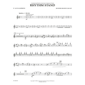 Rhythm Stand - Eb Alto Saxophone