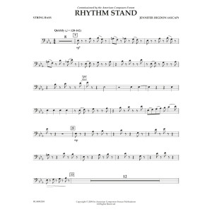 Rhythm Stand - String Bass
