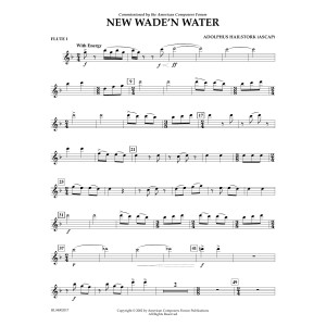 New Wade 'n Water - Flute 1