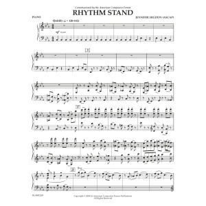 Rhythm Stand - Piano Accompaniment