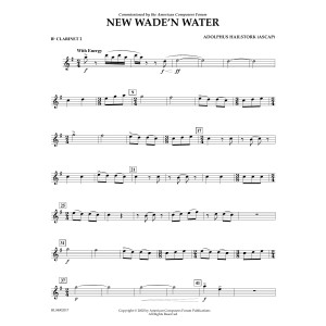 New Wade 'n Water - Bb Clarinet 2
