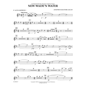 New Wade 'n Water - Eb Alto Saxophone 1