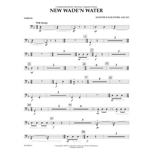 New Wade 'n Water - Timpani