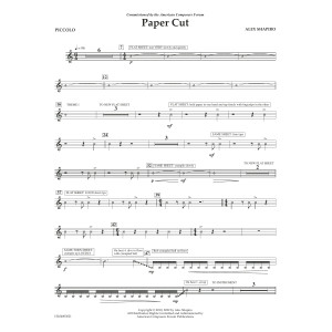 Paper Cut - Piccolo