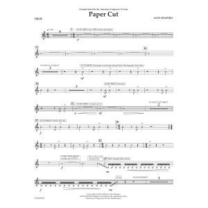 Paper Cut - Oboe
