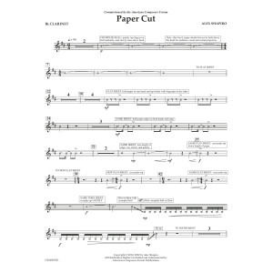 Paper Cut - Bb Clarinet