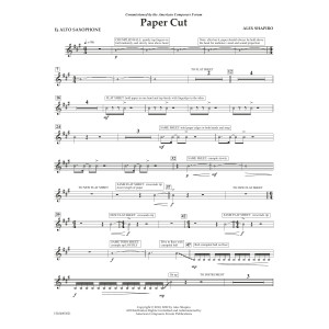 Paper Cut - Eb Alto Saxophone