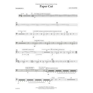 Paper Cut - Trombone 1