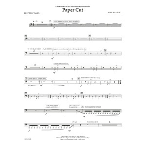 Paper Cut - Electric Bass