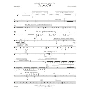 Paper Cut - Drum Set