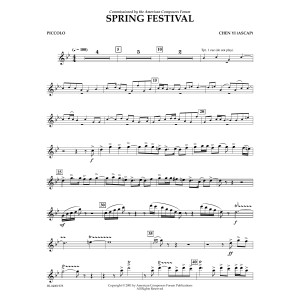 Spring Festival - Piccolo
