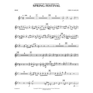 Spring Festival - Oboe