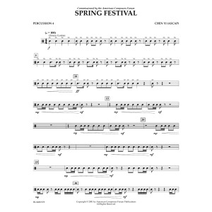 Spring Festival - Percussion 4