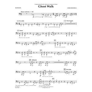 Ghost Walk - Bassoon