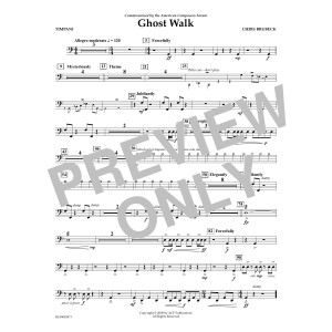 Ghost Walk - Timpani