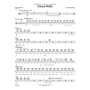 Ghost Walk - Percussion 4