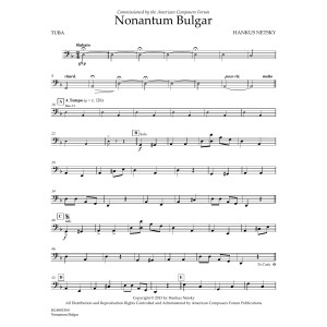 Nonantum Bulgar - Tuba