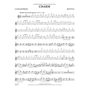 Charm - Eb Alto Saxophone 1