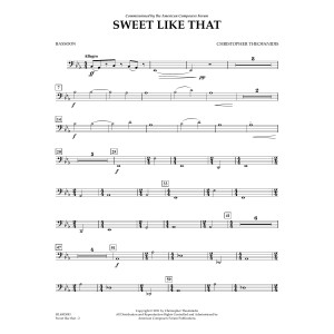 Sweet like that - Bassoon