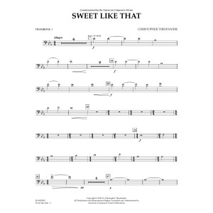 Sweet like that - Trombone 1